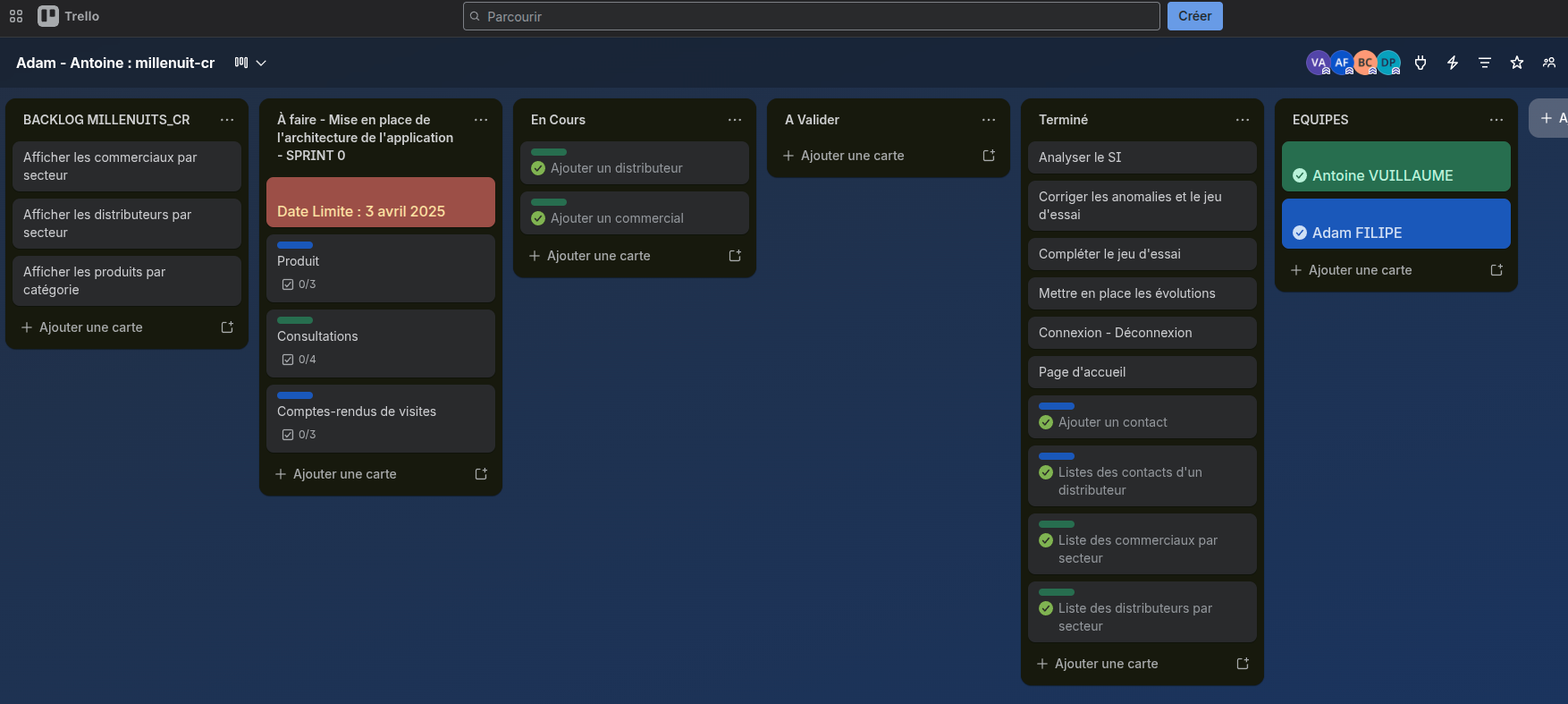 BitBucket du projet